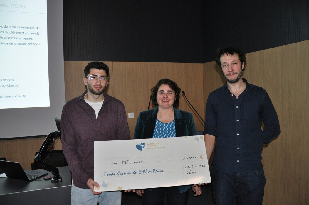 Photo de Laeticia Micaelli-Flender, Killian Caplan et Dr Morgan Caplan