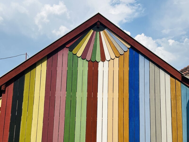 Photo du moulin à couleurs