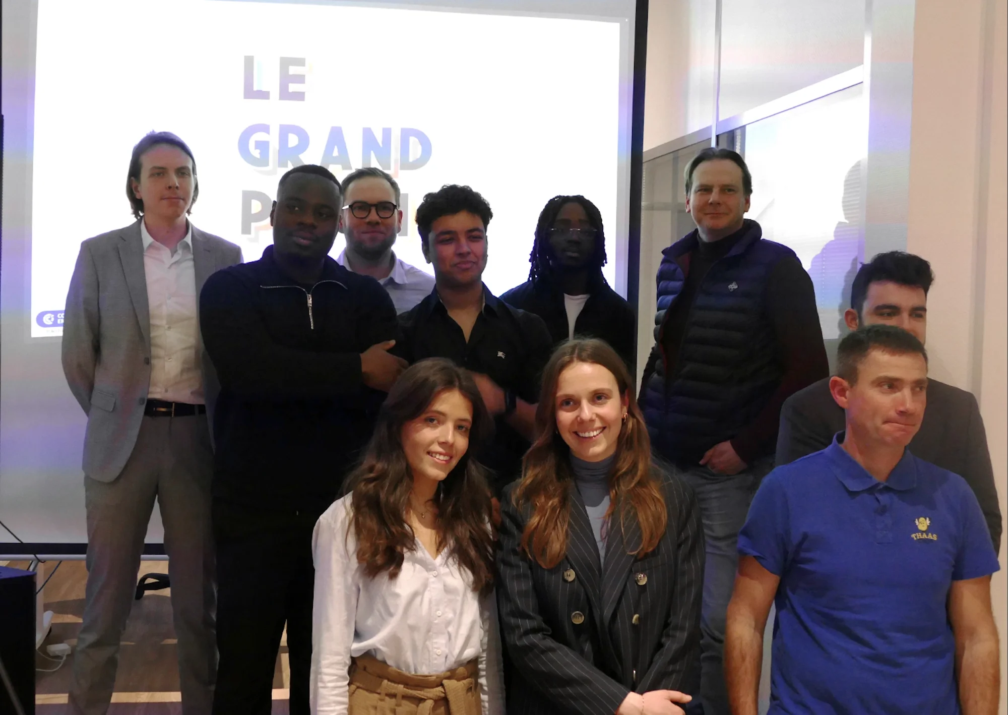 Photo des entrepreneurs du Grand Pitch