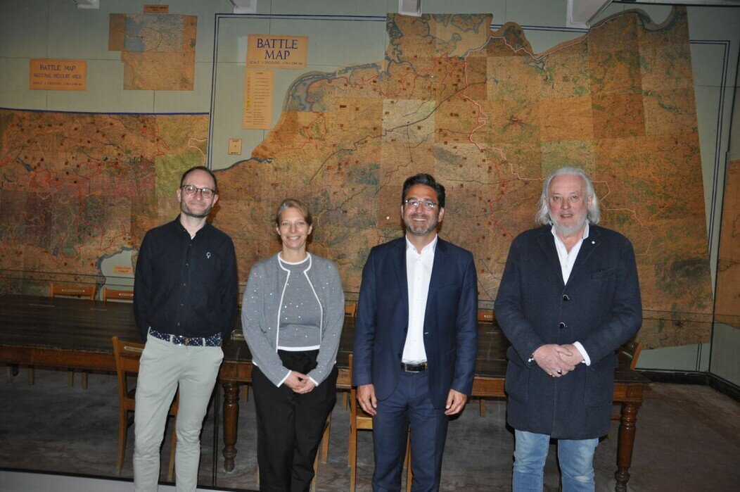 Photo de Laurent Sick, Bénédicte Hernu, Arnaud Robinet et Pascal Perrin 