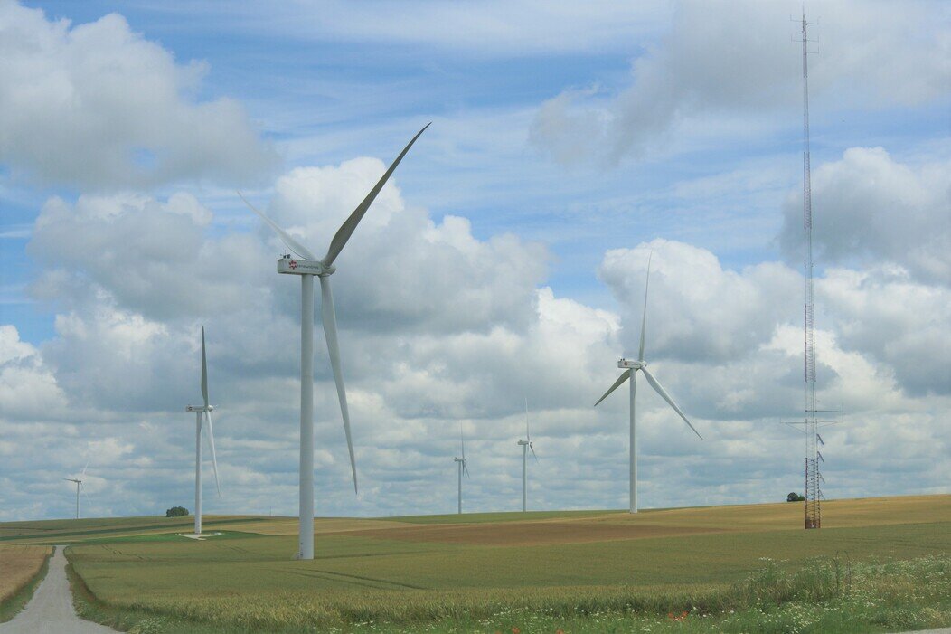 Photo d'éoliennes