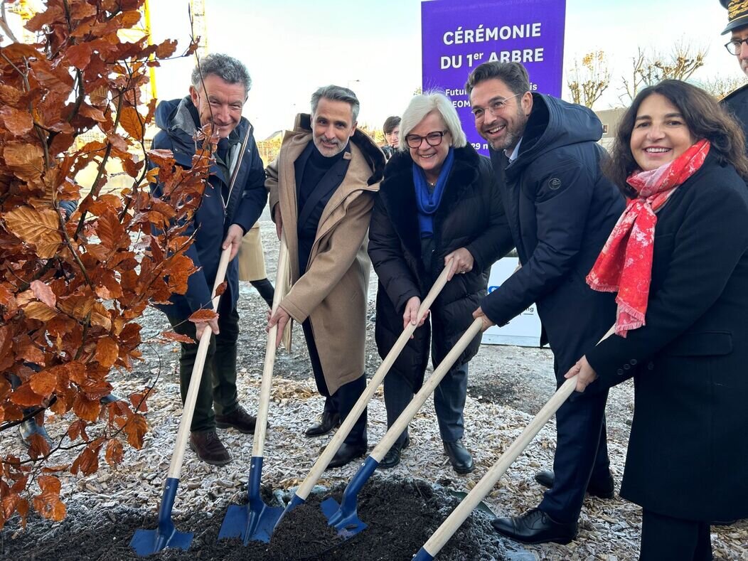 Photo de Delphine Manceau, Franck Leroy, François Gomariz, Catherine Vautrin et Arnaud Robinet