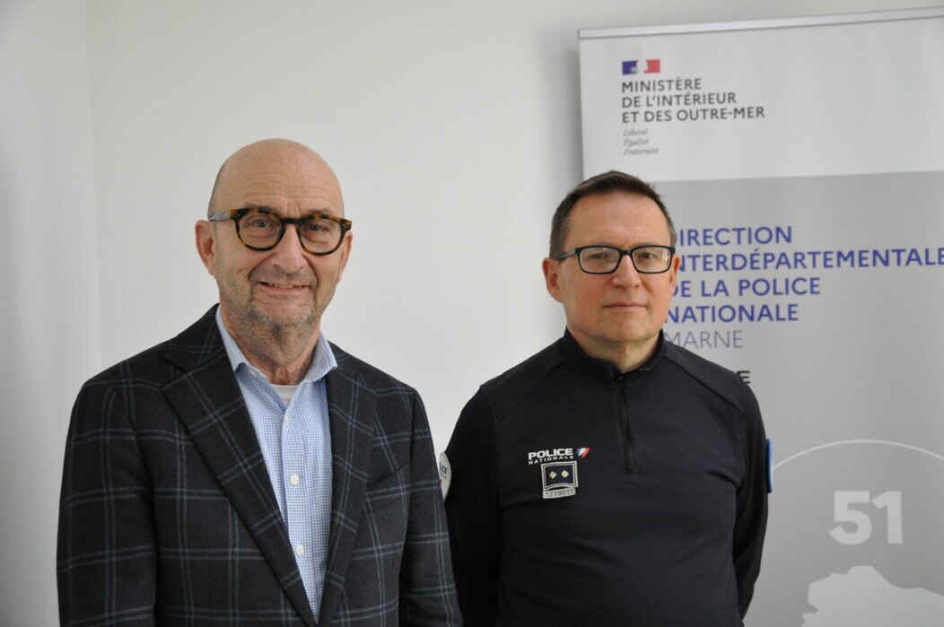 Photo de Nicolas Roche et Patrick Valentin