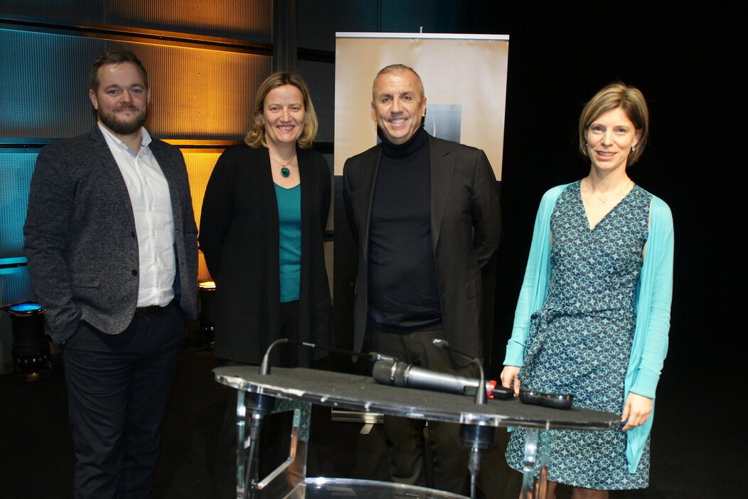 Finlay Page, Charlotte Tortora, Stéphane Truchi et Gaëlle Egoroff