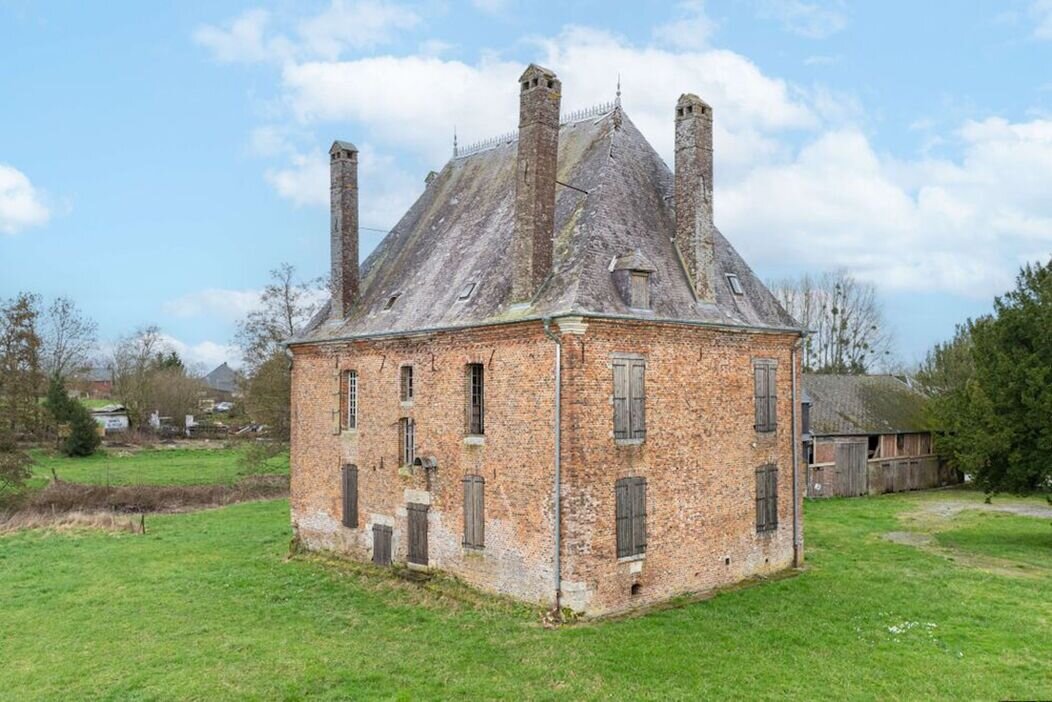 Photo du futur musée dans le domaine à Rocquigny dans les Ardennes