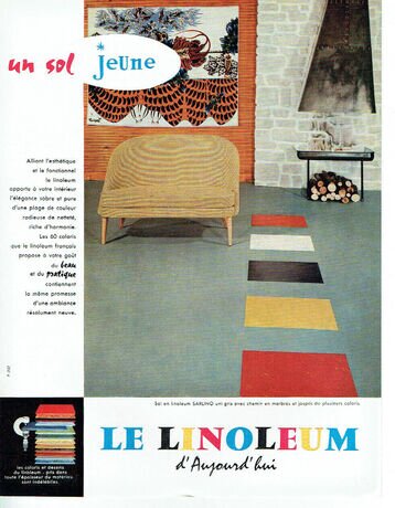 Affiche publicitaire Sarlino 1952