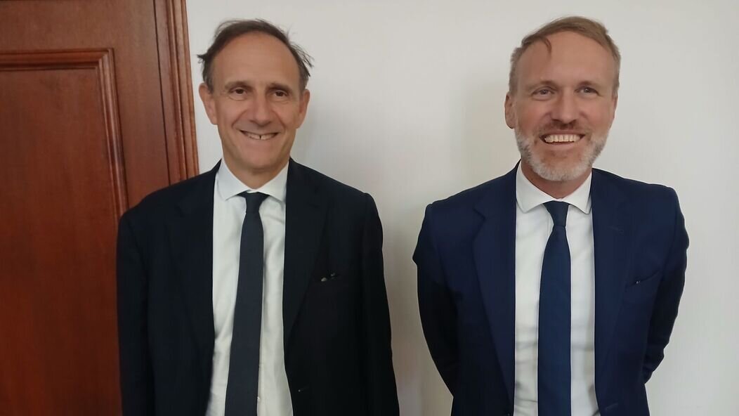 Photo de Olivier Sichel et Antoine Saintoyant
