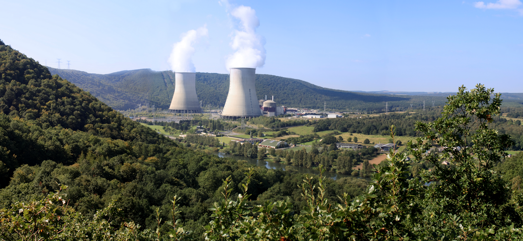 Photo des centrales nucléaires de Chooz