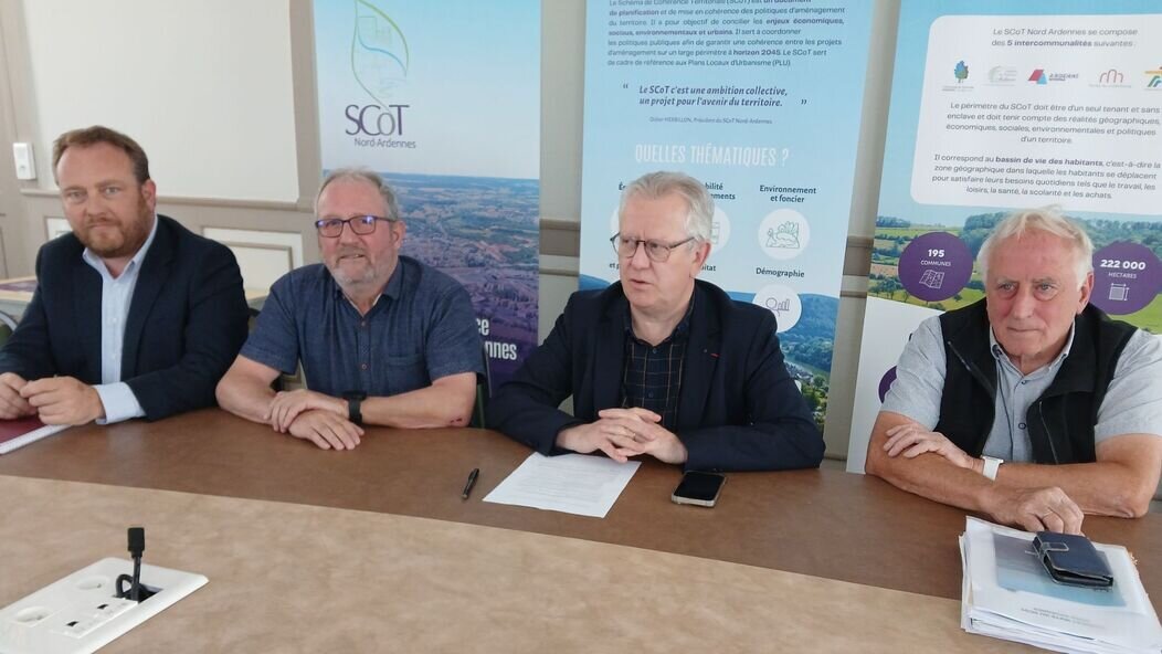 Photo de Régis Depaix, Didier Herbillon et Jean-Marie Barreda