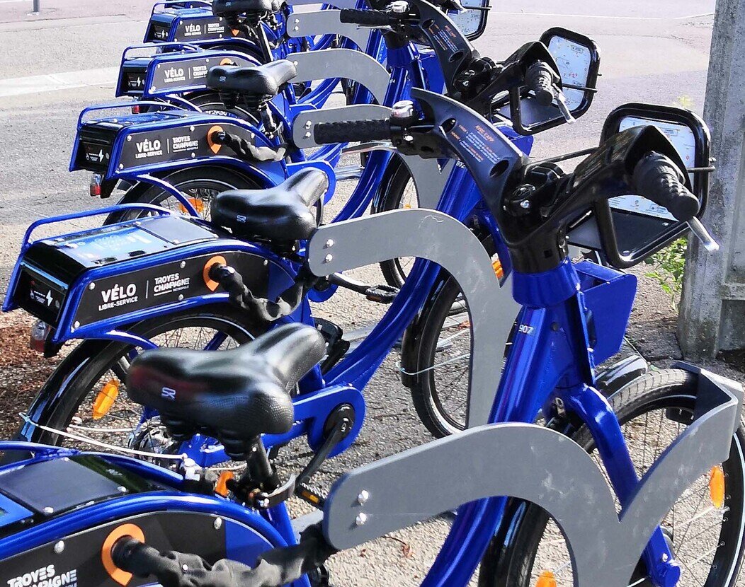 Photo des vélos en libre-service Marcel