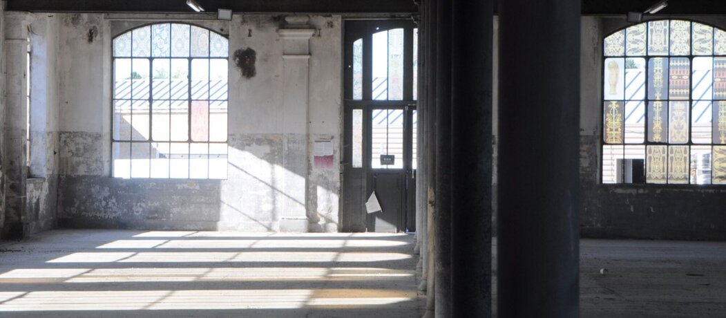 L'intérieur de l'usine de la Macérienne