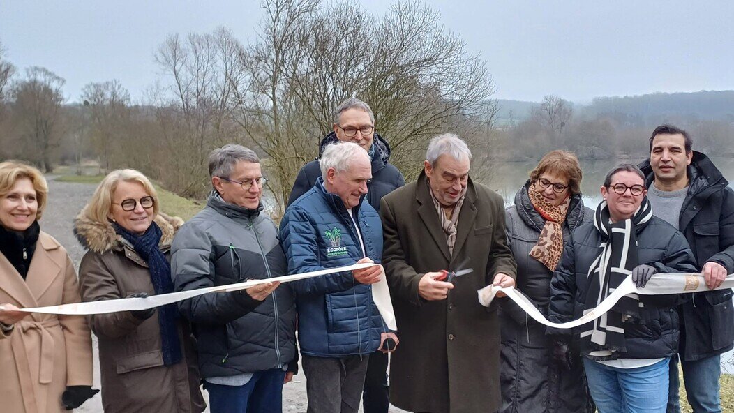 Photo de Inès de Montgon, Pascale Gaillot, Noël Bourgeois, Xavier Morvan, Jean-Pol Gambier, Christian Lagalice et Sylvia Tucci