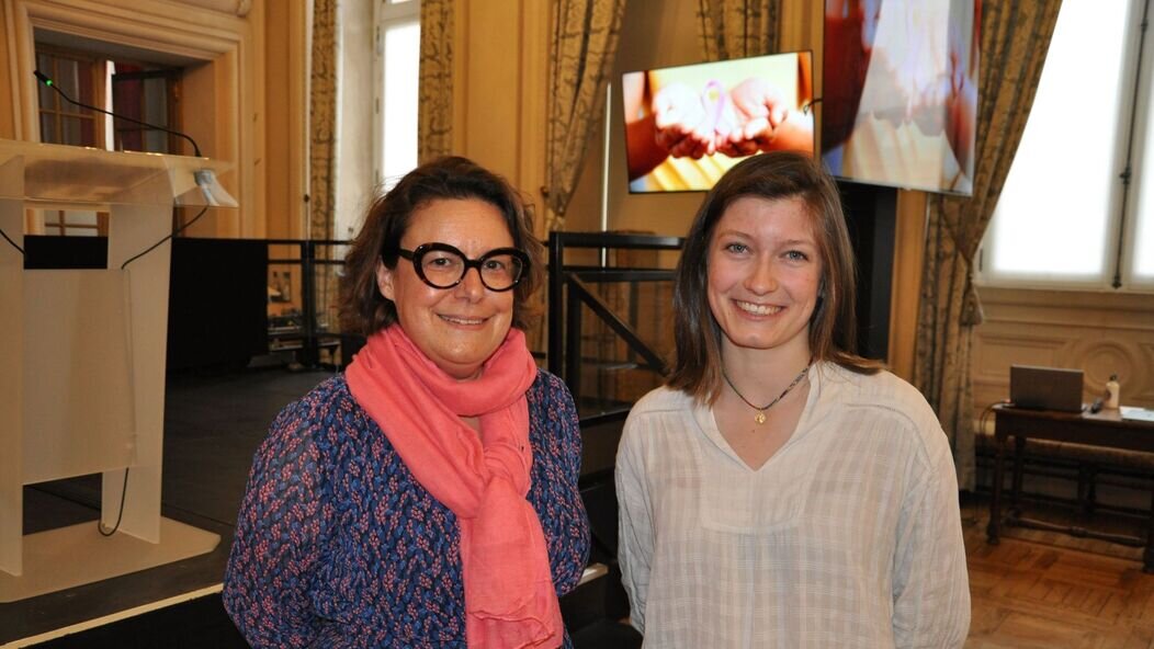 Photo de Rachel Beaujolin et Valentine Janisz