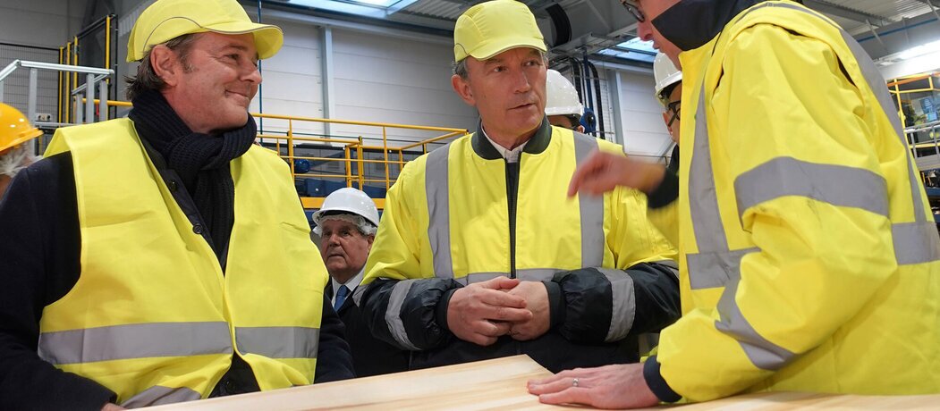 Visite de Franck Leroy