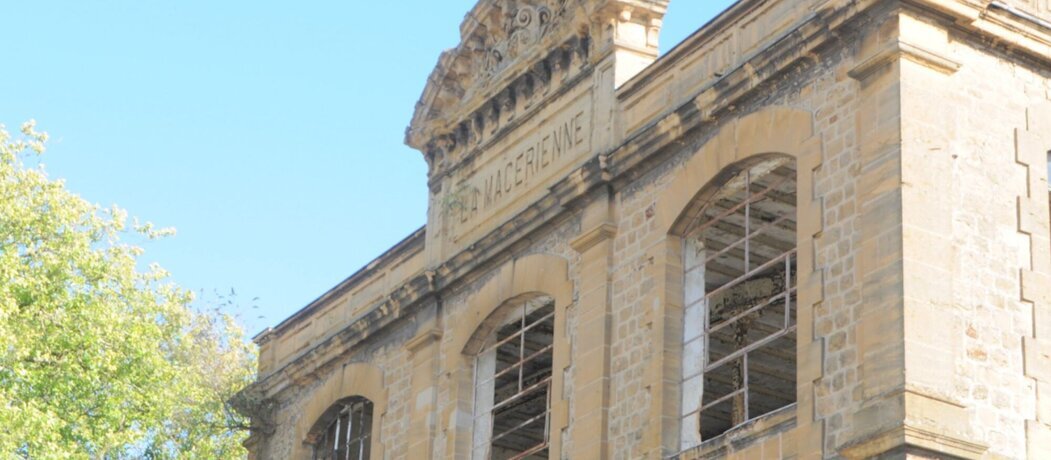 L'usine de la Macérienne vue de l'extérieur