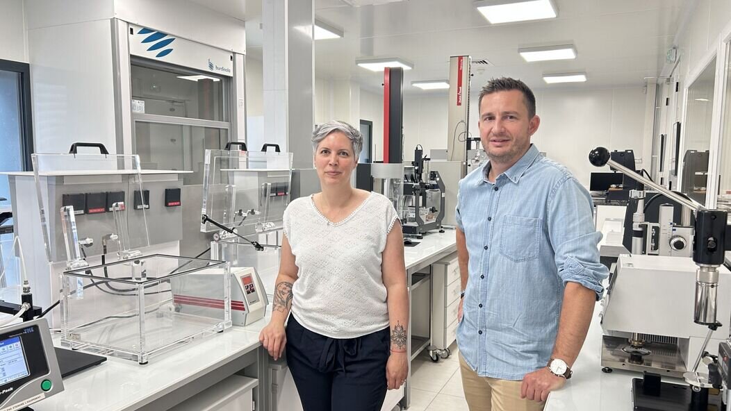 Photo de Magali Glionna et Pierre-Jean Cavaroc