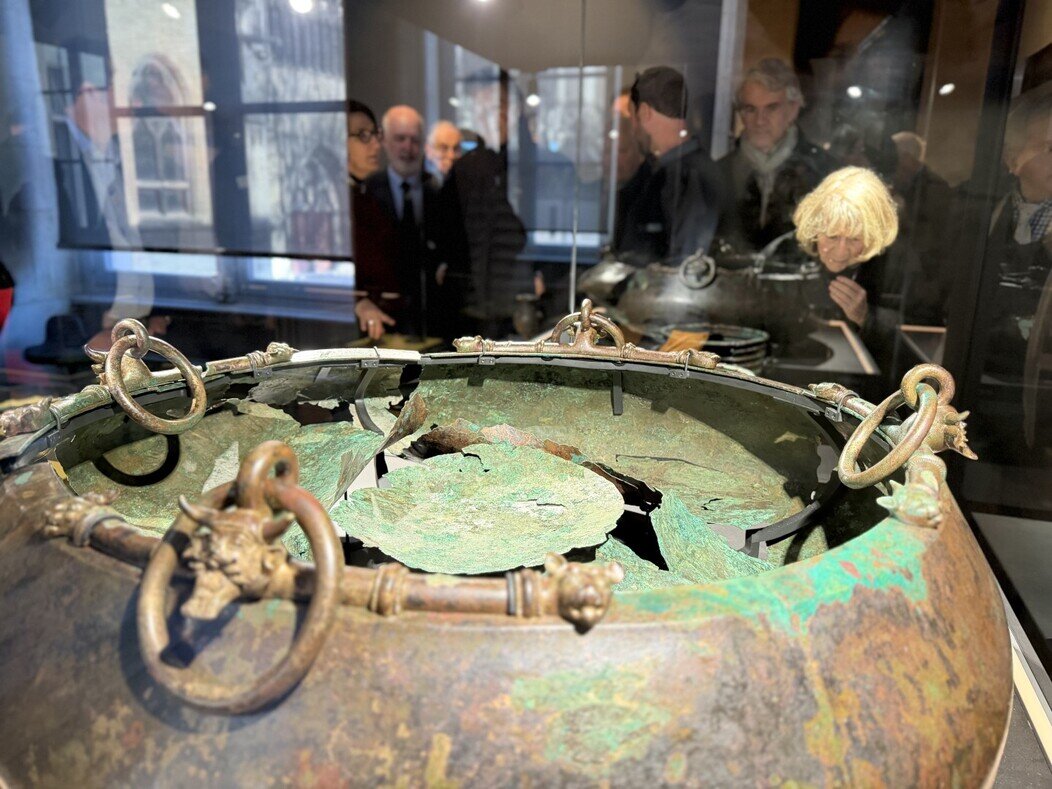 Le chaudron du musée d'Art moderne de Troyes