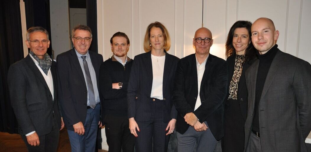 Photo de Laurent Panigaï, Jean-Paul Méreaux, Vincent Chrisostome, Nathalie Gallois, Eric Lagier, Beryl Bic-Pâris et Adrien Savart