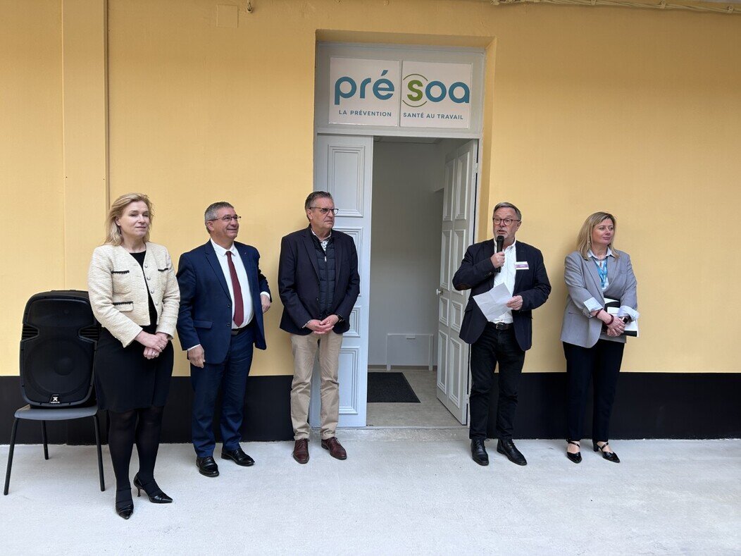 Élus locaux et responsables de Présoa