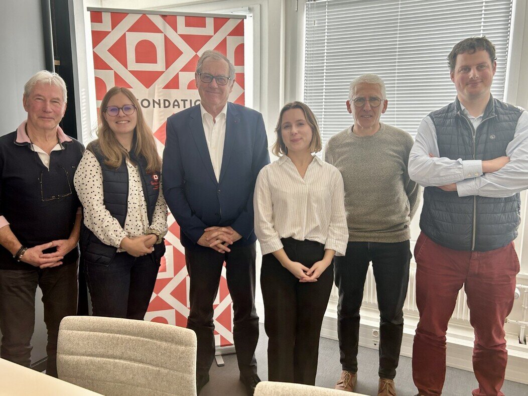Photo de l'équipe de la Fondation du Patrimoine Champagne-Ardenne