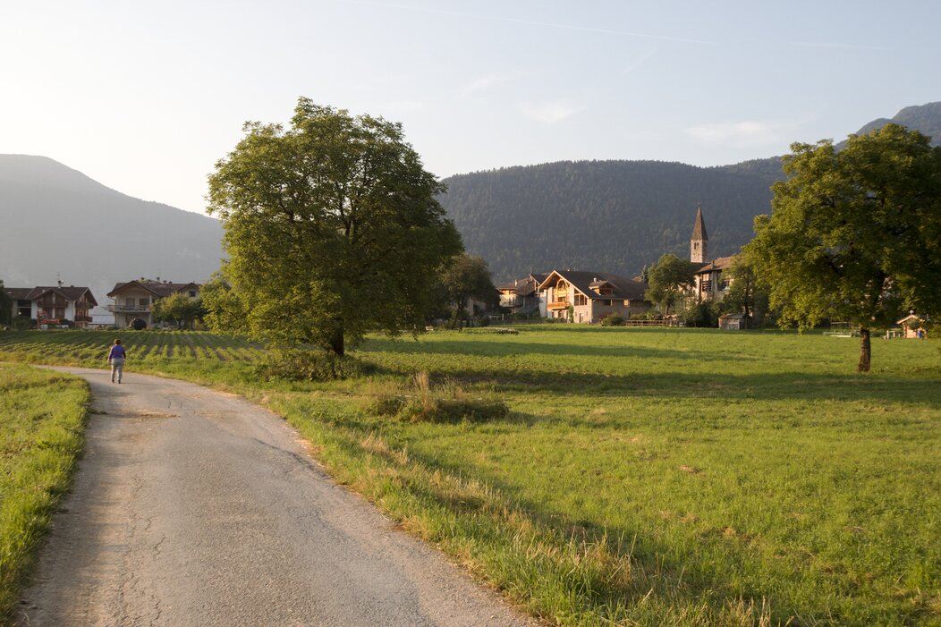 Photo d'un paysage rural