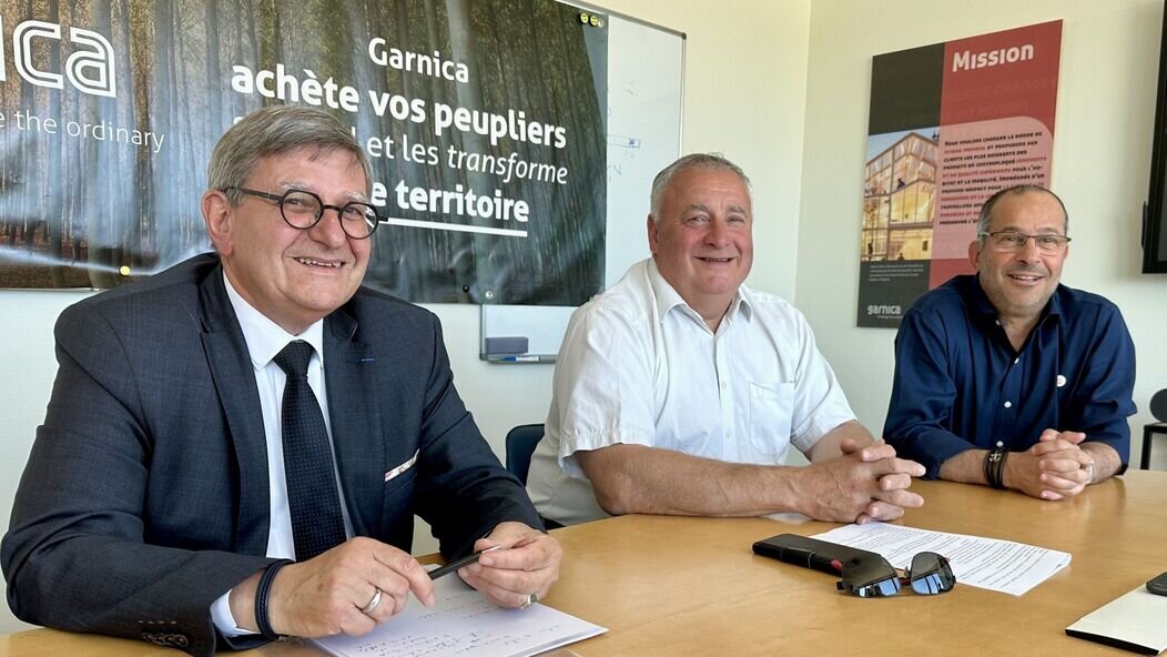 Photo de Sylvain Convers, Alain Boulard et Georges Bell