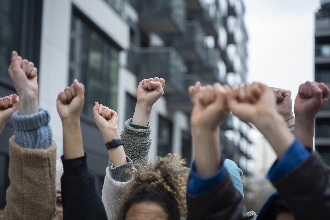 Photo d'une manifestation