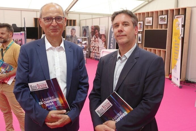 Photo de Louis Retornaz et Benoît Dhaille