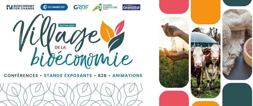 L'affiche du Village de la Bioéconomie