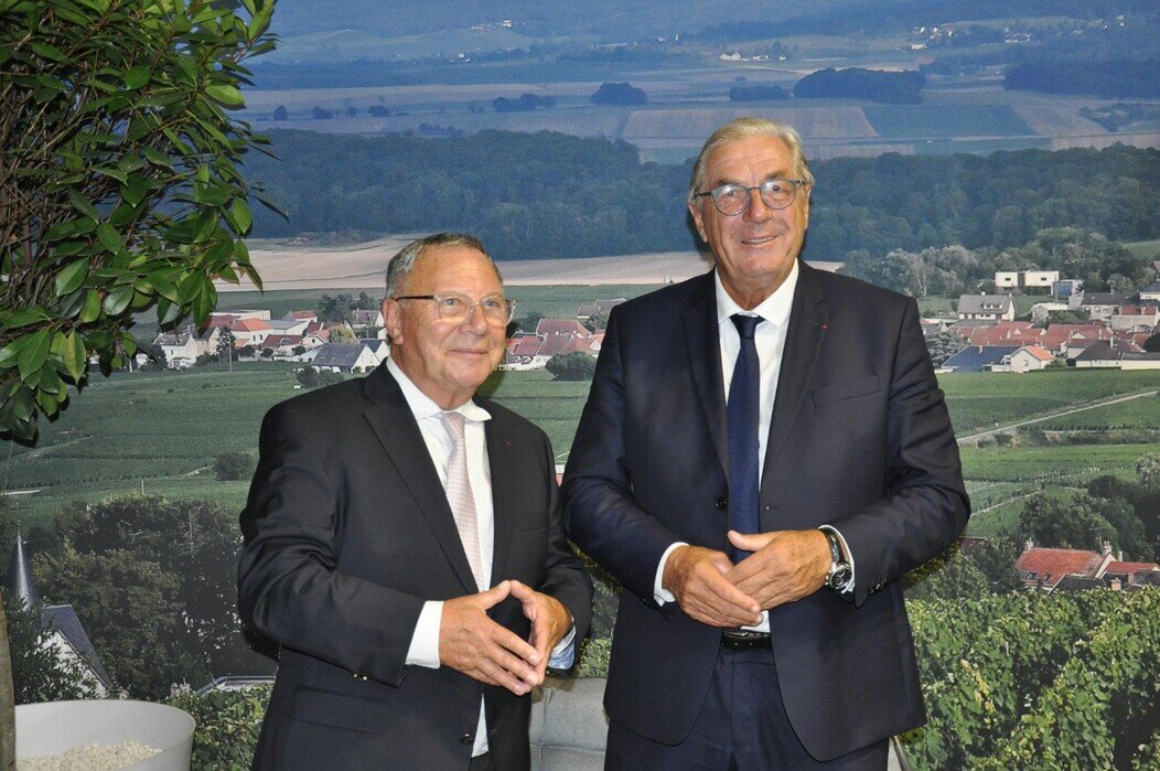 Photo de Jean-Marc Roze et François Sauvadet