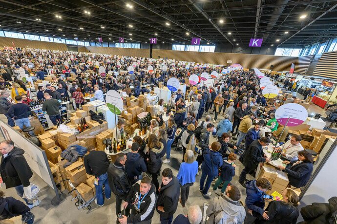 Photo du Salon des Vins des Vignerons Indépendants