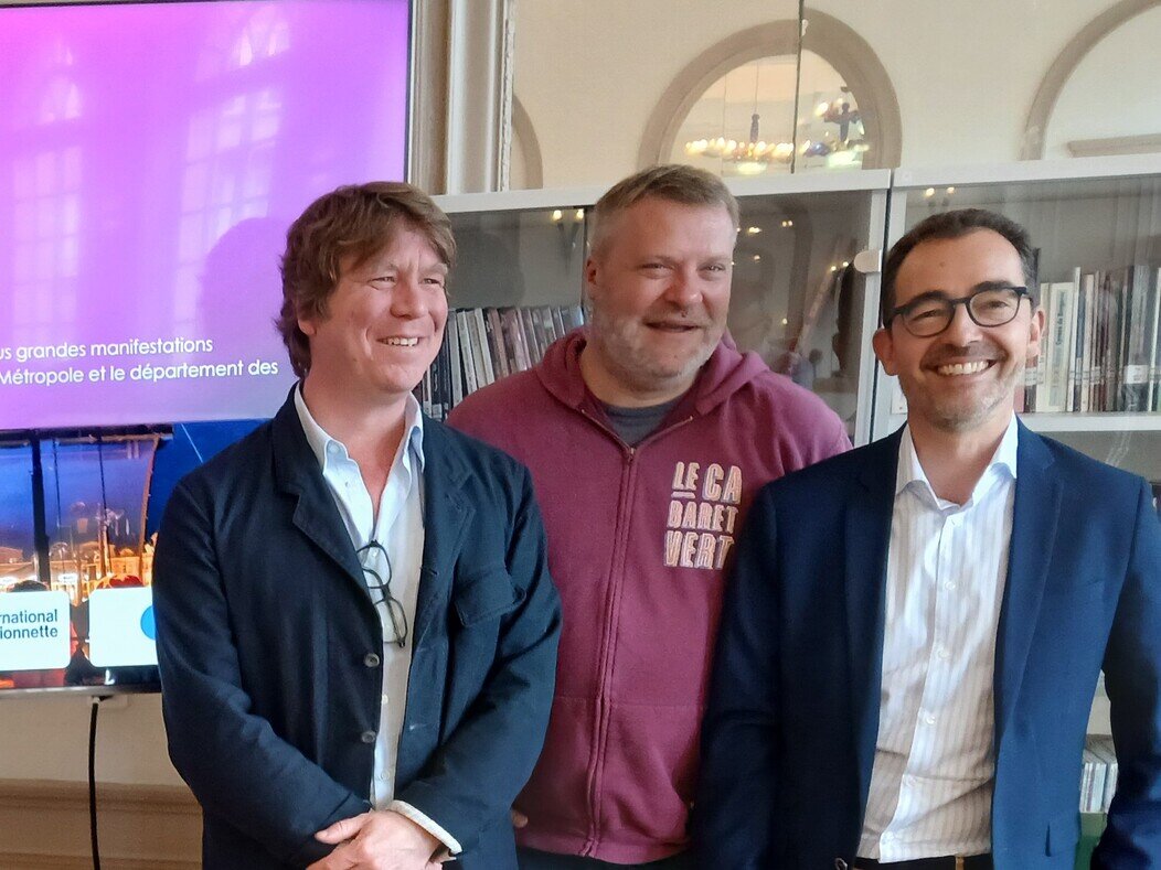 Photo de Pierre-Yves Charlois et Julien Sauvage et Aubin Jeanteur