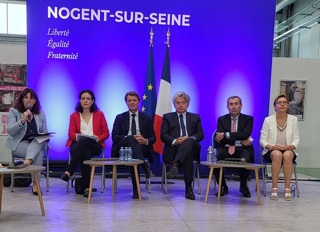 Photo de la réunion à Nogent-sur-Seine