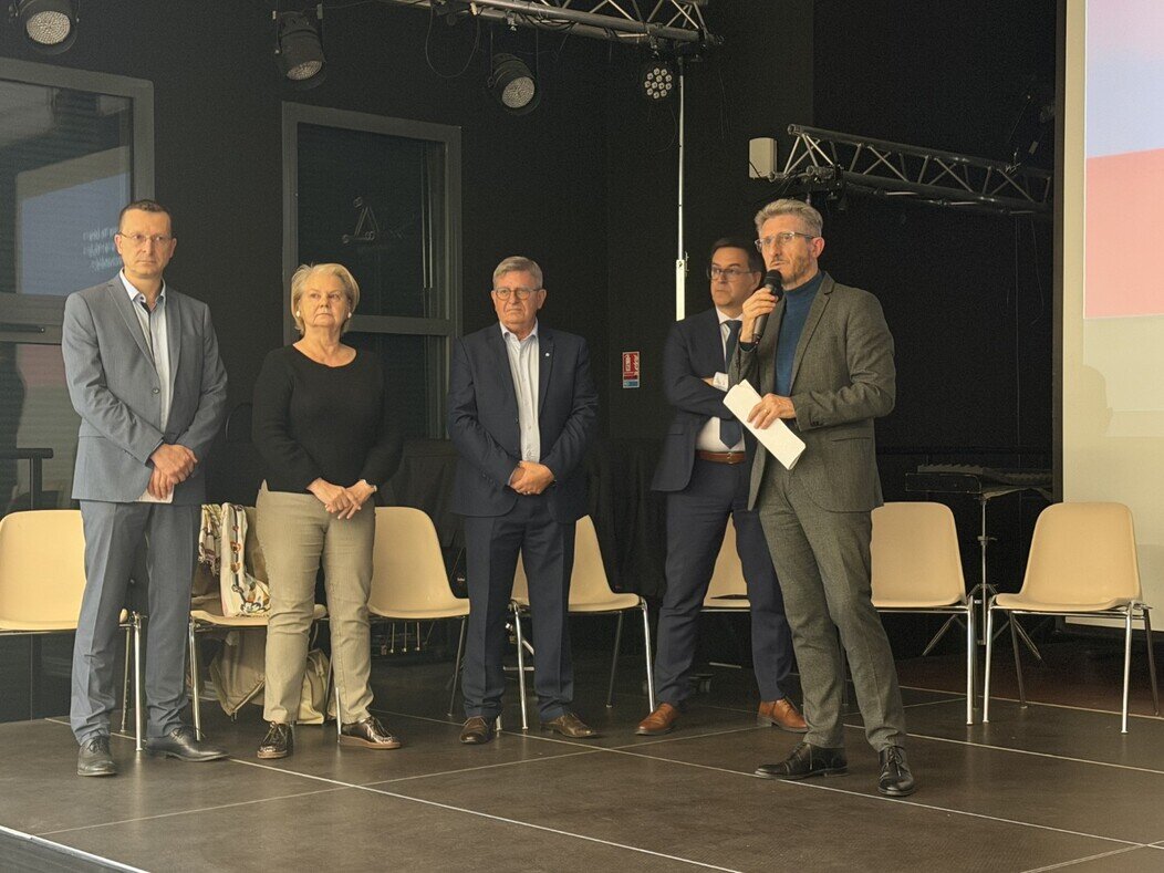 Photo de Fabien Forgeot, Ane-Marie Zeltz, Sylvain Convers et Pascal Gauci