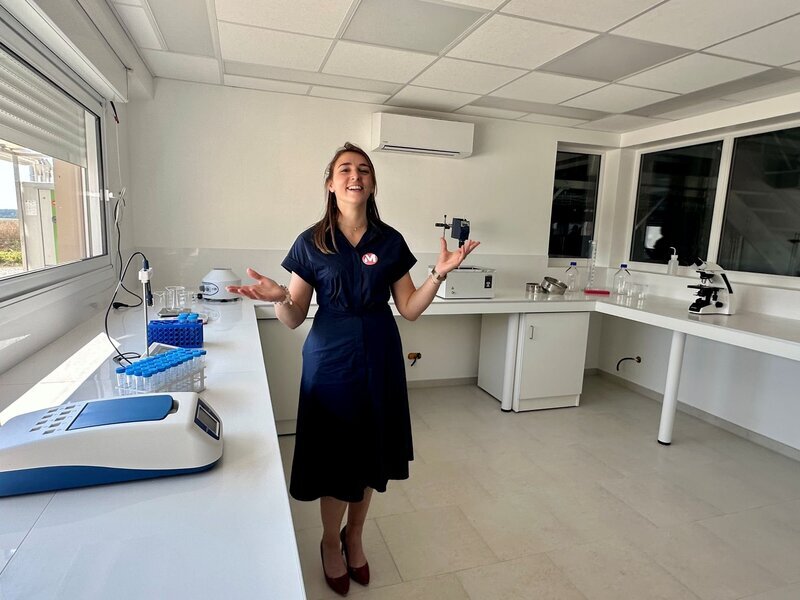 Photo du laboratoire de biocontrôle
