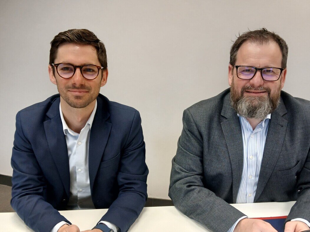Photo de Romain Dubal et Sébastien Guenet