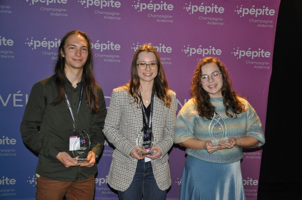 Photo de Noé Philippe, Elisa Trapier et Juliette Ferreira