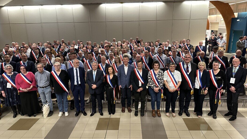 Photo de l'Association des Maires et Présidents d'Intercommunalités de la Marne