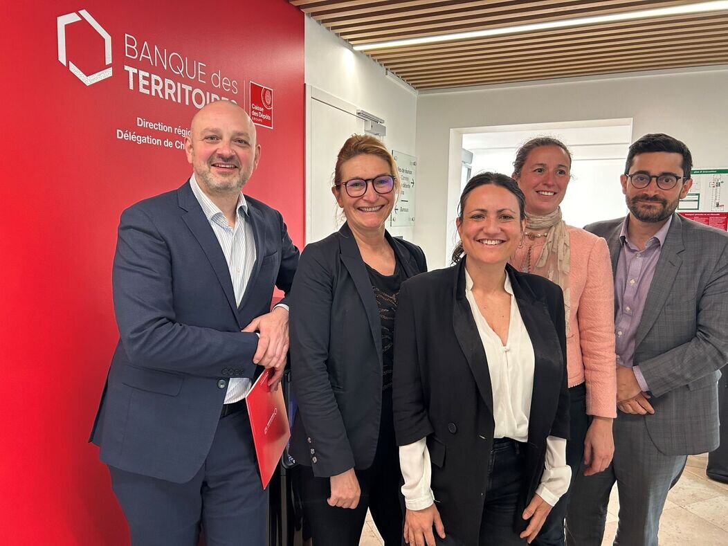 Photo de Stéphane Acquette, Magali Debatte, Vanessa Cordoba, Céline Coche-Dequeant et Damien Augias