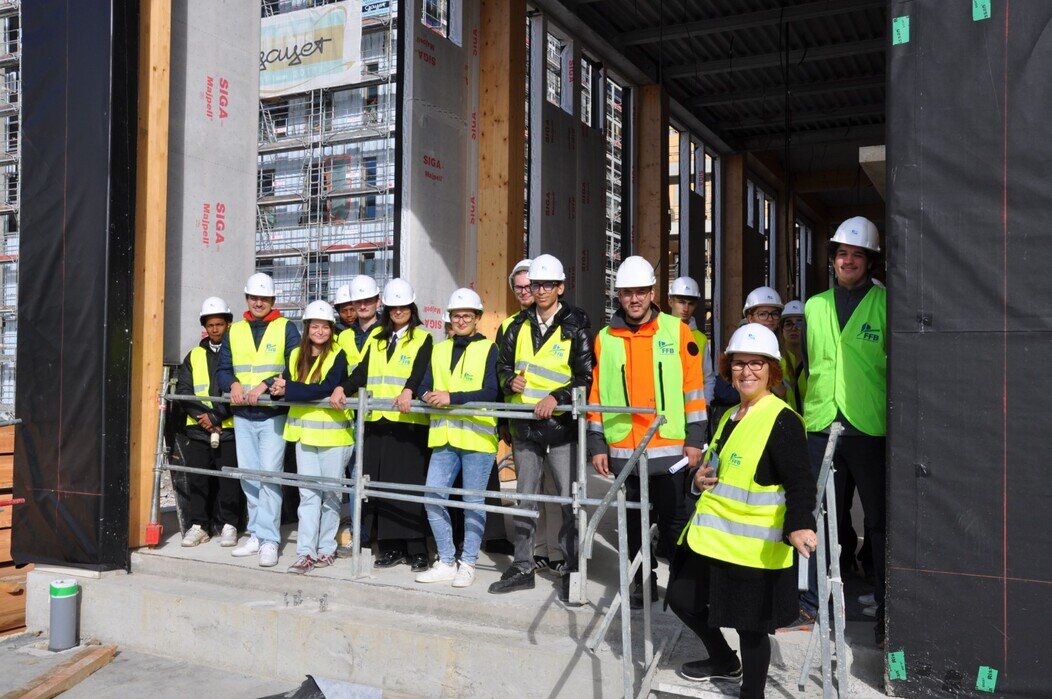 Photo des étudiants en BTS professions immobilières du lycée Stéphane Hessel d'Epernay