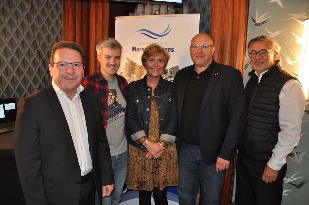 Photo de Stéphane Vauché, Maxime Valette, Cécile Oudiette, Sylvain Mary et Vincent Chaudré