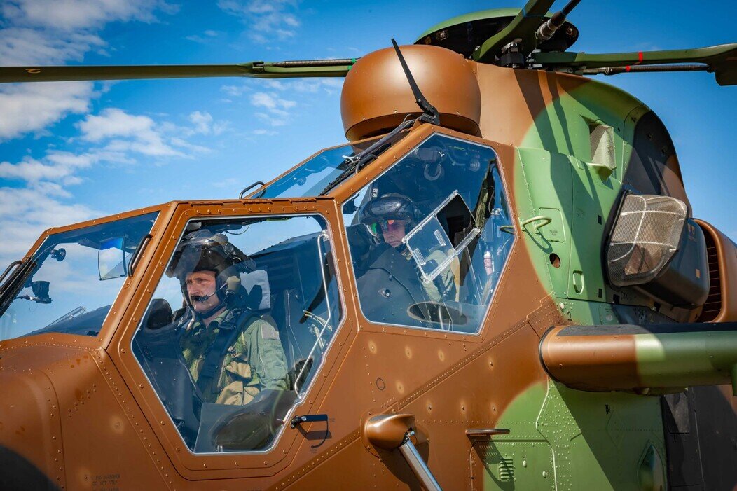 L'hélicoptère Tigre équipé par Thales