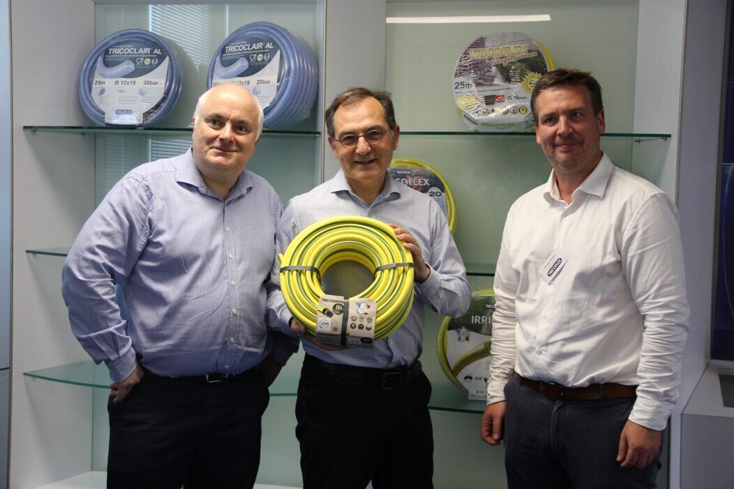 Photo de Xavier André, Jean-Christophe Sueres et Mathieu Perard