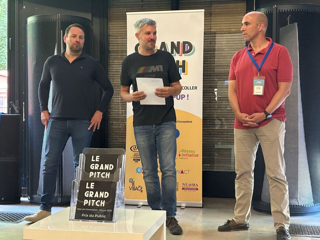 Photo de Jean-Charles Parmentier, Maxime Valette et Nicolas Nicaise