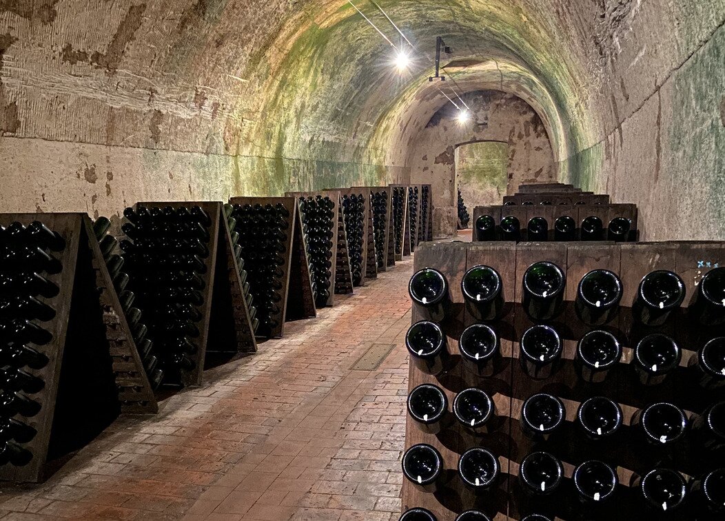 Photo d'une cave de Champagne