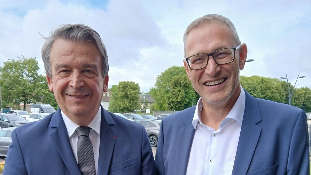 Photo de Olivier Salleron et Samuel Deglaire 