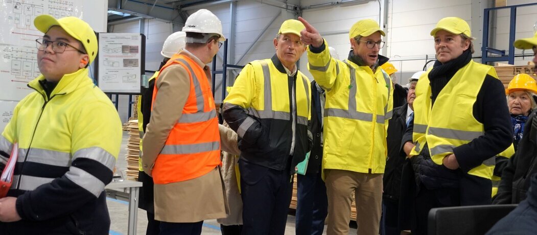 Visite de Franck Leroy