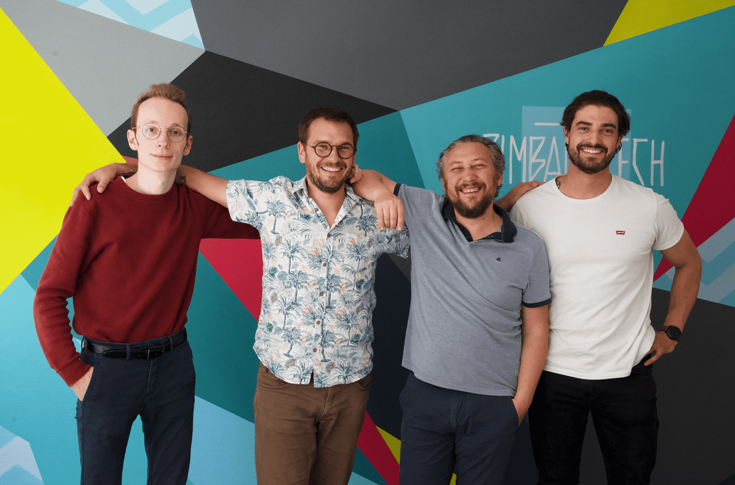 Photo de Nicolas Raulin, Jérôme Moinet, Romuald Schaeffer et Benjamin Guilbert