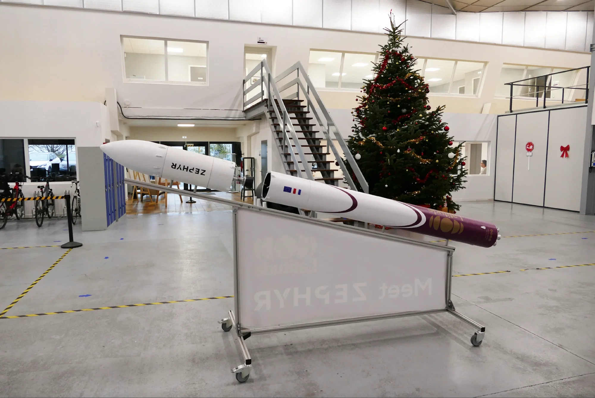 Photo du micro-lanceur Zephyr