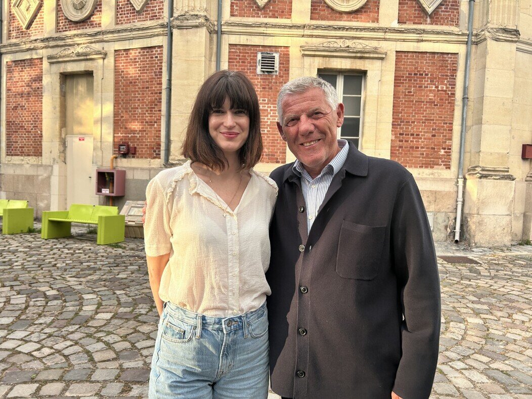 Photo de Sylvain Bertrand et Pauline Weinmann